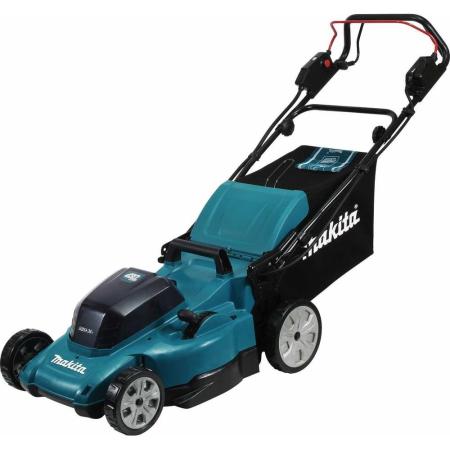 Makita Газонокосилка аккум. LXT 2x18В, 860Вт, 48см, 62л 2,5-5км/ч,4в1,XPT, (2xBL1850B, DC18SH) DLM481CT2