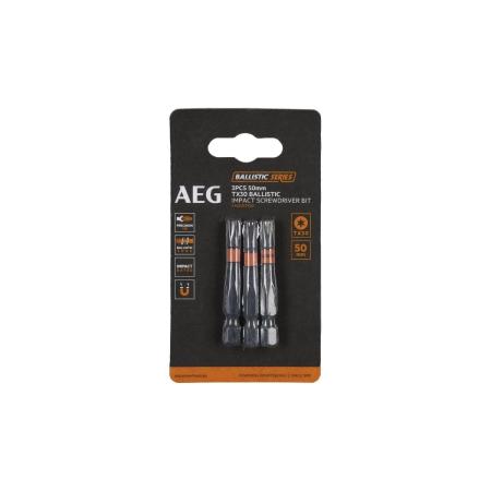 AEG Биты Ударные 3шт.Ударные TX30х50mm AAK503TX30 4932479189