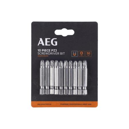 AEG Биты 10шт.РZ3x50mm ASDPZ35010 4932479516