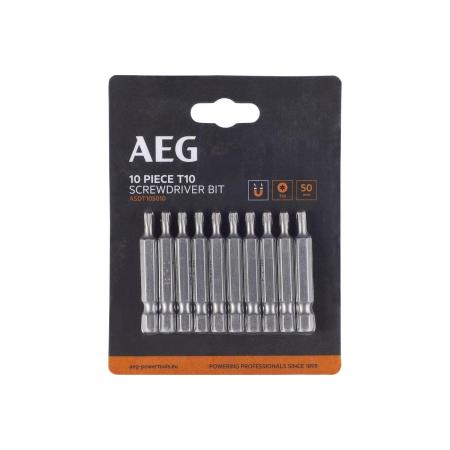 AEG Биты 10шт.T10x50mm ASDT105010 4932479521