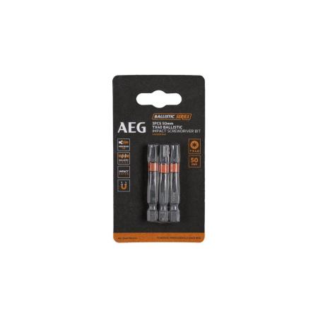 AEG Биты Ударные 3шт.Ударные TX40х50mm AAK503TX40 4932479190