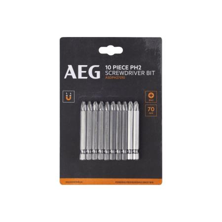 AEG Биты 10шт.РН2x70mm ASDPH27010 4932479507