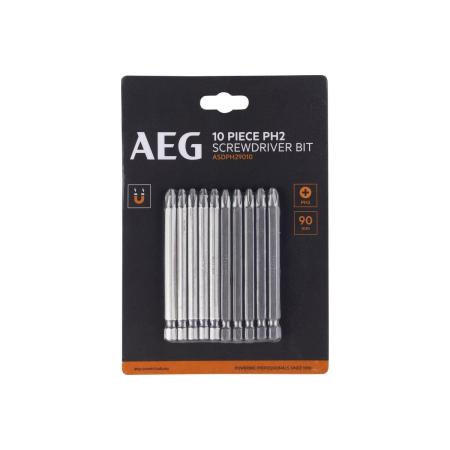 AEG Биты 10шт.РН2x90mm ASDPH29010 4932479510