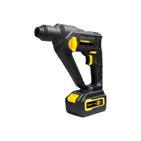TECHNICOM Перфоратор аккумуляторный, 20В, 4Ач, 900 об/мин, 10-5000 уд/мин, 1,1Дж, SDS, патрон 10мм TC-CH420