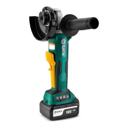 Sata Аккумуляторная бесщёточная угловая шлифмашина 18V 5" 51090