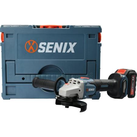 SENIX Машина шлифовальная угловая аккумуляторная PAX2125-M2-EU