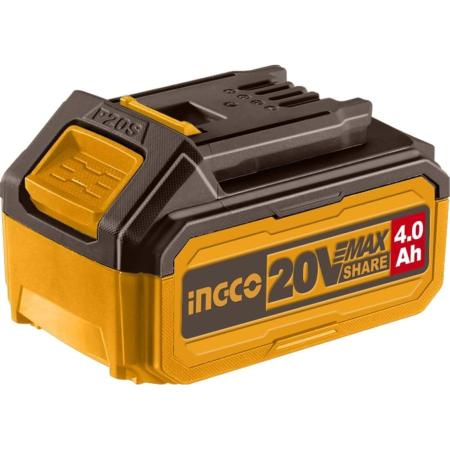 INGCO Аккумуляторная батарея 20В/4.0Ач. SUPER INDUSTRIAL FBLI20021