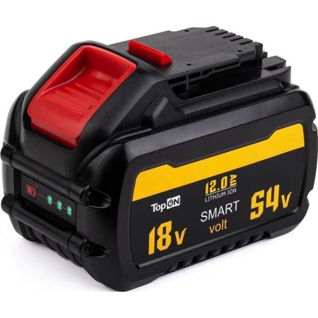 TopOn Аккумулятор для dewalt xr flex volt. 54v 12.0ah (li-ion) TOP-DE-DCB548