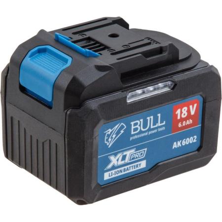 BULL Аккумулятор AK 6002 18.0 В, 6.0 А/ч, Li-Ion XLTpro 1329597