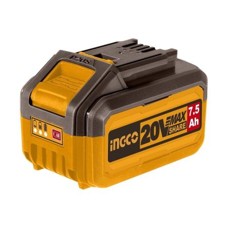 INGCO Аккумуляторная батарея 20В/7.5Ач. INDUSTRIAL FBLI2075