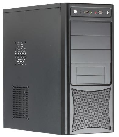 Корпус 3Cott 813 ATX, 500Вт, 2x USB2.0, черный, с петлёй для замка.