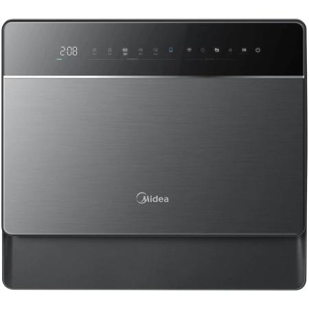 Посудомоечная машина Midea MCFD55S550Bi,  компактная, настольная, 55см, загрузка 5 комплектов, черный