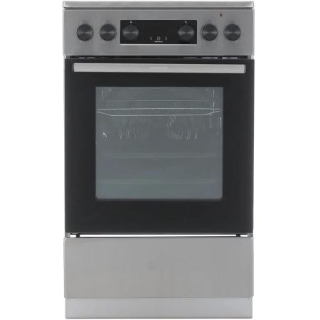 Электрическая плита Gorenje GEC5C40XAOT,  стеклокерамика,  электрическая,  без крышки,  серый
