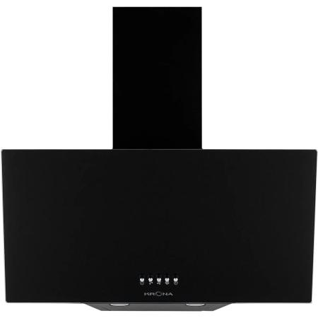 Вытяжка каминная Krona Helga 600 PB,  черный,  кнопочное управление [ка-00001039]