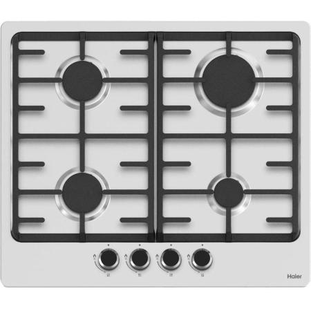 Газовая варочная панель HAIER HHX-M64CNX,  4 конфорки,  нержавеющая сталь,  серебристый