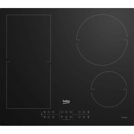 Индукционная варочная поверхность Beko HII64200FMT, конфорок: 4 шт.,  стеклокерамика,  независимая, черный