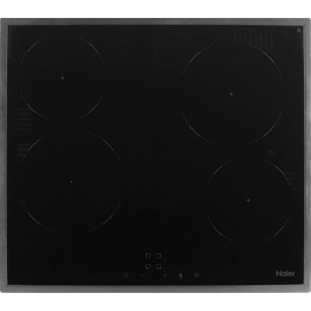 Электрическая варочная поверхность HAIER HHY-C64NFB, конфорок: 4 шт.,  стеклокерамика,  независимая, черный