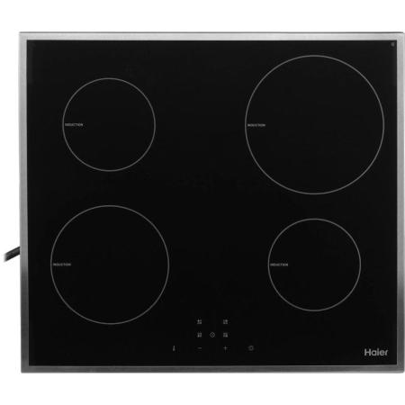 Индукционная варочная поверхность HAIER HHX-Y64NFB, конфорок: 4 шт.,  стеклокерамика,  независимая, черный