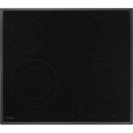 Электрическая варочная поверхность HAIER HHX-C64TDFB, конфорок: 4 шт.,  стеклокерамика,  независимая, черный