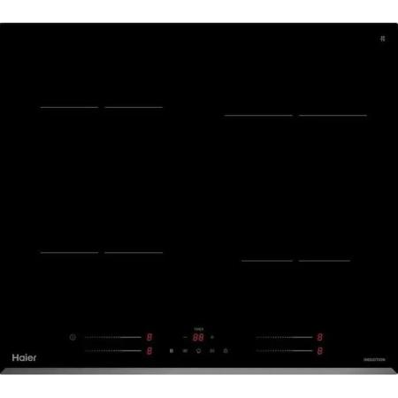 Индукционная варочная поверхность HAIER HHY-Y64SVB, конфорок: 4 шт.,  стеклокерамика,  независимая, черный