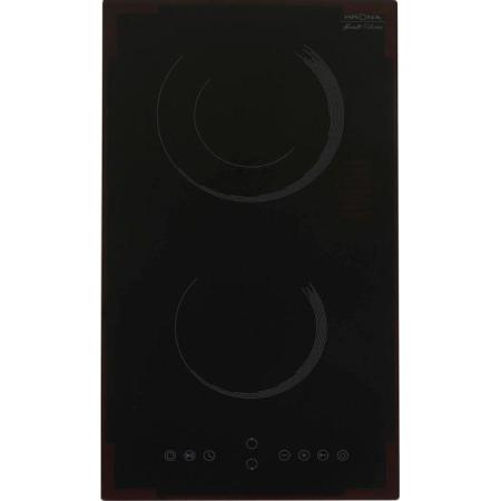 Электрическая варочная поверхность Krona Orsa 30, конфорок: 2 шт.,  стеклокерамика,  независимая, черный