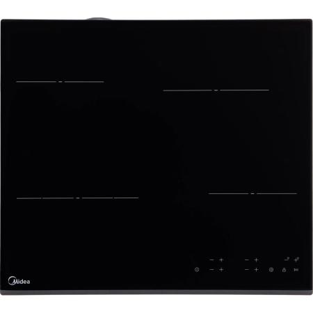 Электрическая варочная поверхность Midea MCH64303F, конфорок: 4 шт.,  стеклокерамика,  независимая, черный