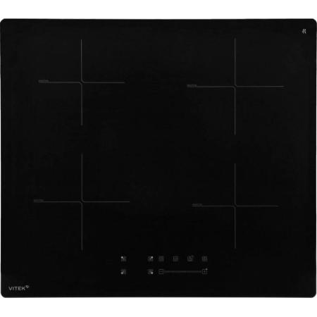 Индукционная варочная поверхность Vitek VHI6410, конфорок: 4 шт.,  черный
