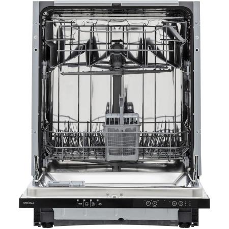 Встраиваемая посудомоечная машина Krona Ammer 60 BI K,  полноразмерная, ширина 59.8см, полновстраиваемая, загрузка 12 комплектов