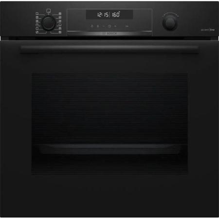 Духовой шкаф электрический Bosch HBG478CB3,  71л,  черный