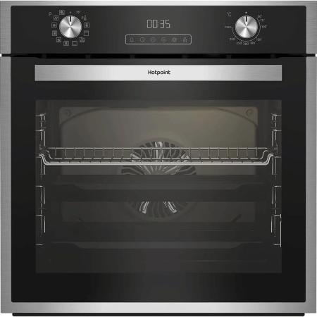 Духовой шкаф электрический HOTPOINT HFE9 1234 JC IX,  72л,  дверца с 3 стеклами,  нержавеющая сталь