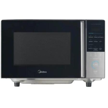 Микроволновая печь Midea EM720CFR-BG, 700Вт, 20л, черный /серый