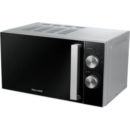 Микроволновая печь Rondell RDE-MW208, 700Вт, 20л, серебристый /черный