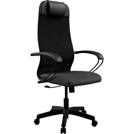 Кресло МЕТТА ErgoLife Set 11, на колесиках, сетка, черный [z13e.12.1.222]