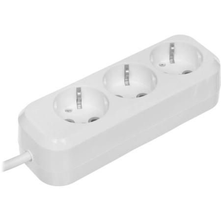 Сетевой удлинитель Defender R330, 5м, белый [99373]
