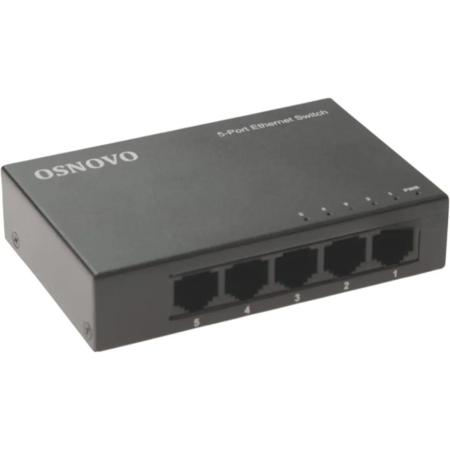 Коммутатор OSNOVO SW-5F, неуправляемый