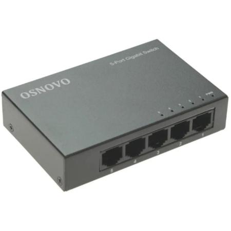 Коммутатор OSNOVO SW-5G, неуправляемый