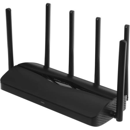 Wi-Fi роутер MERCUSYS MR47BE,  Wi-Fi 7,  BE9300,  2.4/5/6ГГц, 3 LAN,  черный