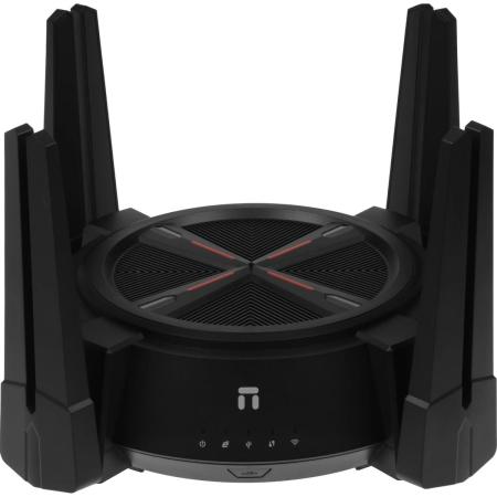 Wi-Fi роутер Netis NX62,  Wi-Fi 6,  AX6000,  2.4/5ГГц, 4 LAN,  черный