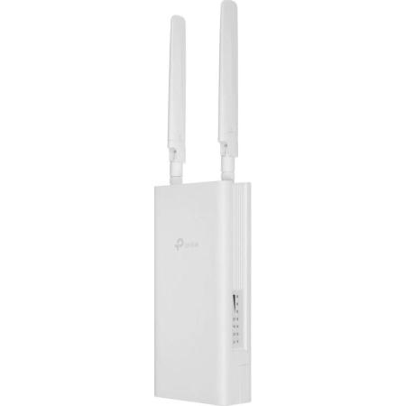 Wi-Fi роутер TP-LINK TL-MR100-Outdoor,  Wi-Fi 4,  N300,  2.4ГГц, 1 WAN/LAN, 3G/4G, белый