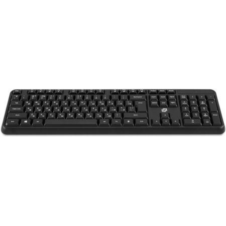 Клавиатура Oklick K888W,  USB, Радиоканал, с гравировкой, черный [2066181]