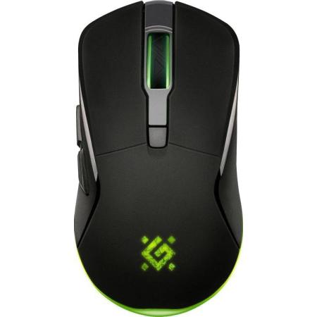 Мышь беспроводная Defender Demon GM-534, игровая, радио, оптическая, USB, 3200dpi, черный [52534]
