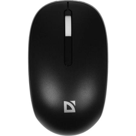 Мышь беспроводная Defender Smart MM-396, Bluetooth/Радио, оптическая, USB, 1600dpi, черный [52396]