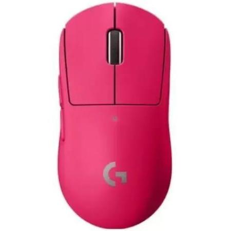 Мышь беспроводная Logitech G Pro X Superlight, игровая, радио, оптическая, USB, 25600dpi, розовый [910-005960]