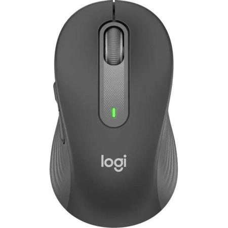 Мышь беспроводная Logitech M650 L, Bluetooth/Радио, оптическая, USB, 4000dpi, черный [910-006350]