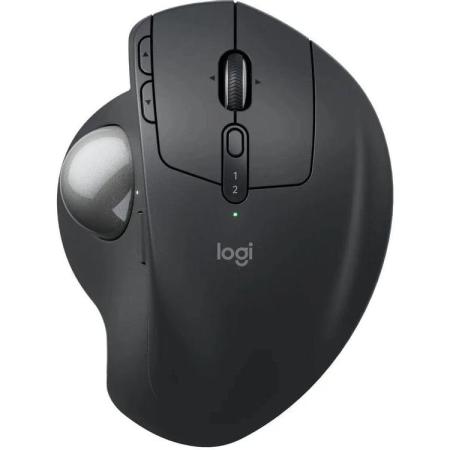 Трекбол беспроводная Logitech Trackball MX Ergo S, Bluetooth/Радио, оптическая, USB, 2048dpi, графитовый [910-007263]