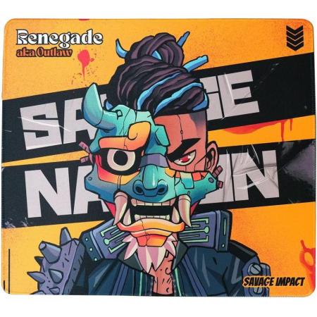 Коврик для мыши A4TECH Bloody SI-45 Renegade Sunset рисунок, ткань, 45х40х4мм