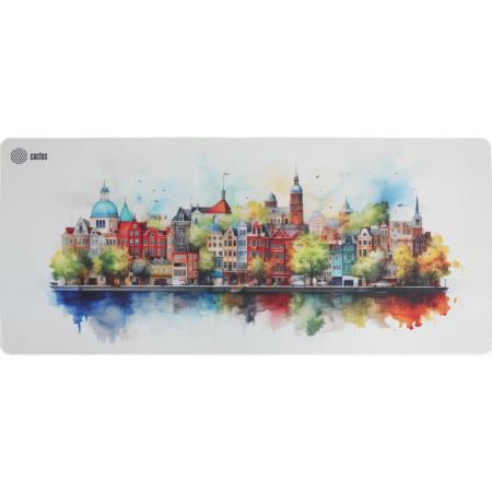 Cactus Amsterdam рисунок, ткань, 900х400х3мм [cs-mp-pro12xxl]