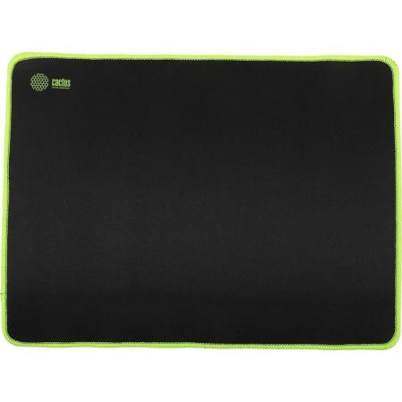 Коврик для мыши Cactus Black черный, ткань, 400х300х3мм [cs-mpc-pro01xl]