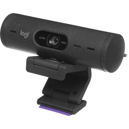 Web-камера Logitech HD Webcam Brio 500,  черный/черный [960-001423]