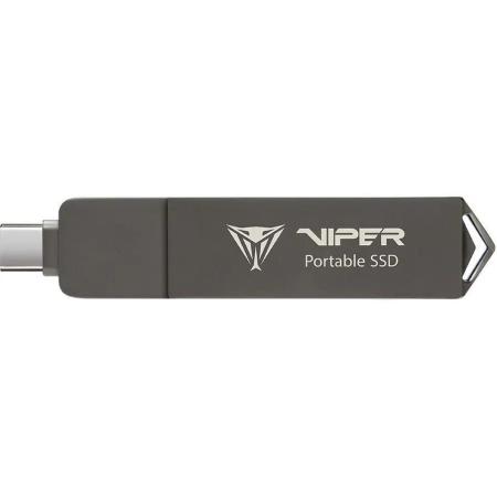 512ГБ Внешний диск SSD Patriot Viper PVP30, USB 3.2 Gen 2, запись - 1000МБ/с, чтение - 1000МБ/с, черный [pvp30512g28udg]